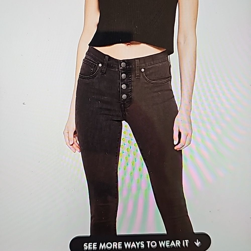 Madewell 9" High-Rise Skinny Jeans 25